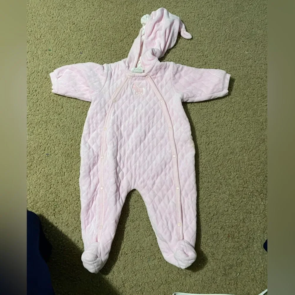 Vintage Little Me Fleece Winter Snow Outfit